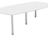 New - Plus Boardroom Table - White 2400 x 1200 WHITE