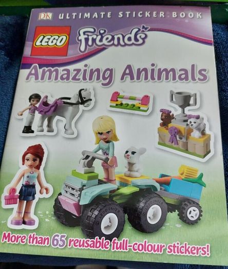 Lego Friends reusable stickers (143)