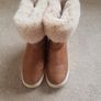 Zara Kids Fur Boots - as new Image 4