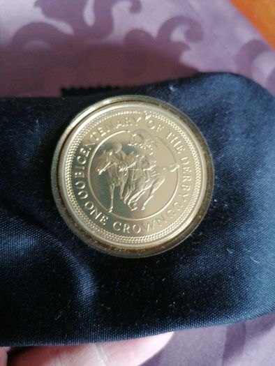 1980 Isle Of Man One Crown Coin