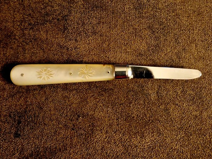 Victorian Sterling Silver Fruit Knife
