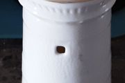 ceramic light house, tea light candle