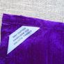 Dupion  silk square, altar cloth, Card reading cloth. Silk fabric Image 2