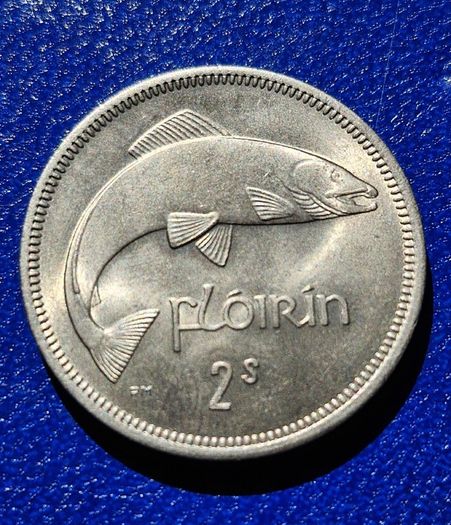 Ireland 1963 Florin (2s) Unc Coin