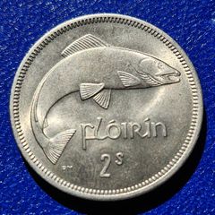 Ireland 1963 Florin (2s) Unc Coin