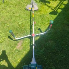 strimmer with blade