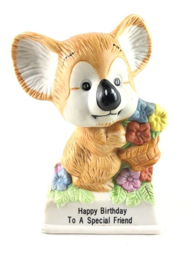 Vintage Russ Berrie birthday figurine