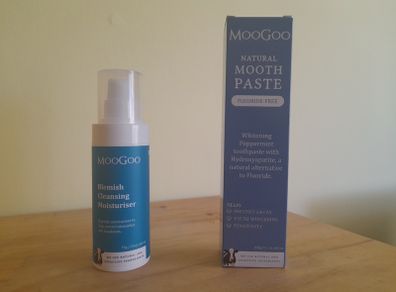 Moogoo Blemish Moisturiser & Moothpaste