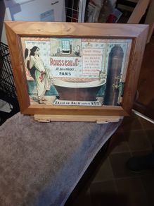French advertising print