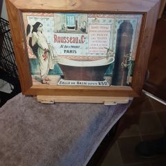 French advertising print