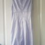 QUALITY satin LOOK  lila dress SIZES  xs-s s-m new Image 2