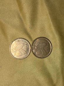 Two 1998 Spain 5 Pesetas Coins