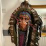 Antique Navajo Indian Head Figurine Image 3