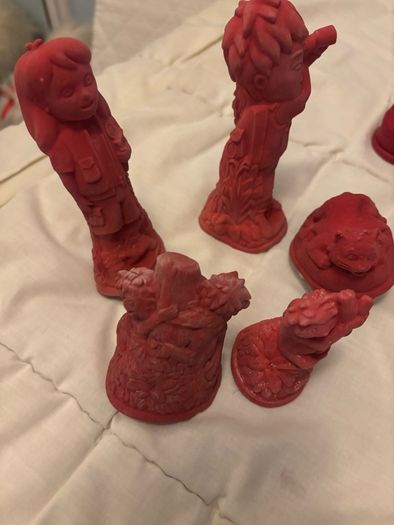 Moulds for Making with Plaster. Wind in the Willows & Diego & Friends & More.