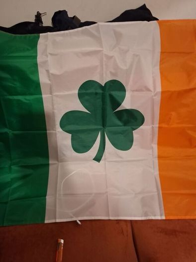 Ireland flag 5 x 3 ft For World Cup C.O.Y.B.I.G