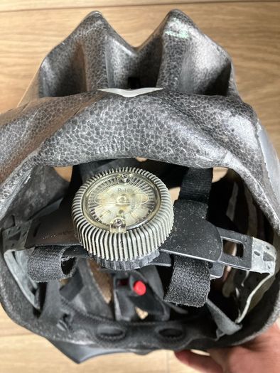 Grey adult unisex helmet