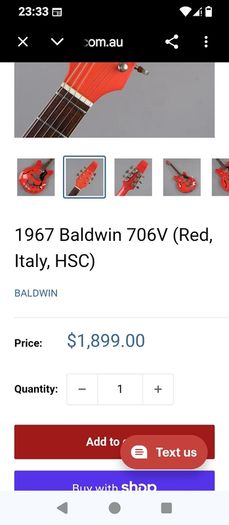 Baldwin price drop