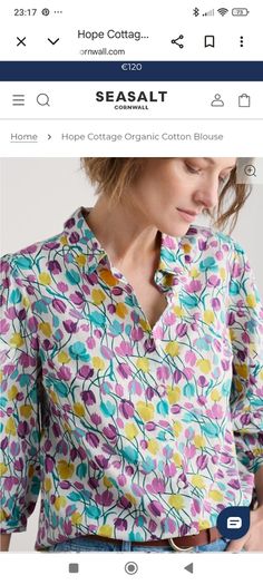 Ladies Blouse  Seasalt Cornwall