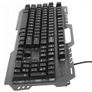 New GT-5 PC Metal Gaming LED Rainbow Backlight Wired USB Keyboard 104 Keys #885 Image 5