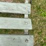 Pair of 1930s Vintage Green Folding Garden Chairs Image 7