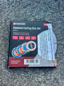 Parkside Diamond Cutting Disc Set