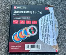 Parkside Diamond Cutting Disc Set