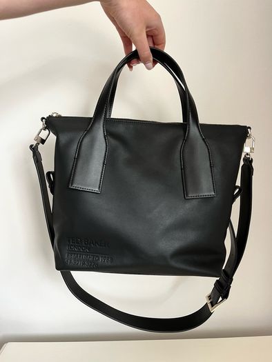 Ted Baker Black Leather Tote Bag