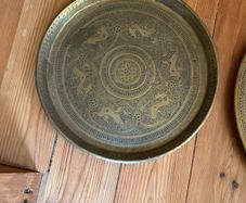 Antique Brass Trays