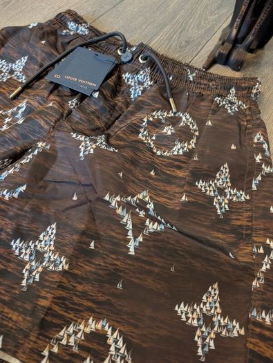 LV luxury swim shorts
