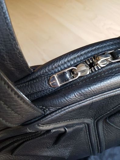 Yves Saint Laurent leather obi bow bag