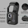 Portable Cell Phone Microscope Lens, 200X Zoom, new, unopened. Image 2