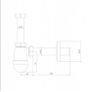 Telescopic Adjustable Bottle Trap (32mm) + Outlet (40mm) Image 2