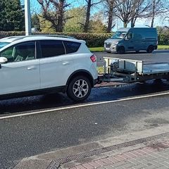 Vintage car transport