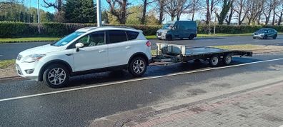 Vintage car transport