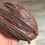 Brown Soft Leather Festival Waist Purse Bag Image 6