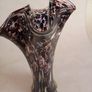 Vintage Murano Confetti Handkerchief Glass Vase Image 4