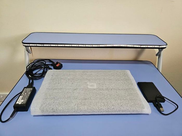 HP Compaq CQ58 Laptop Intel Celeron, 8GB RAM, Samsung 128GB SSD + Extra Storage Toshiba 750GB External USB HDD.