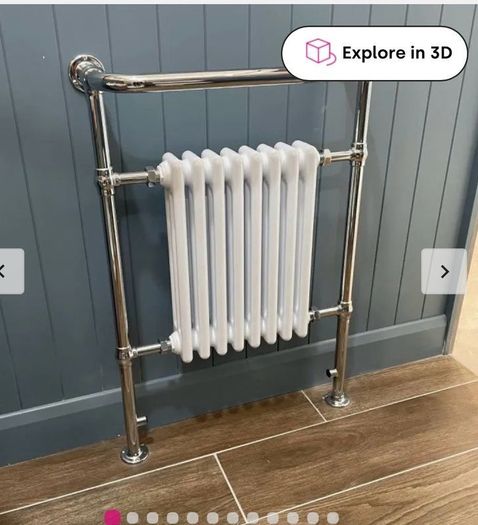 Traditional Cast Iron Towel Rail