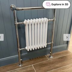 Traditional Cast Iron Towel Rail