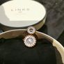 Links of London Ring Gold diamonds and pearl Image 4
