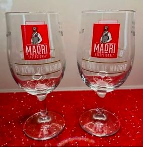 Madri pint glasses