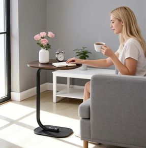 Modelen coffee table fits under bed and sofa very light and durable brand new in box