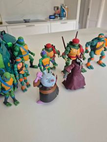 Teenage Mutant Ninja Turtles TMNT Large Toy Bundle