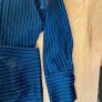 Navy Pinstripe Shirt & Skirt Co-Ord Set Image 7