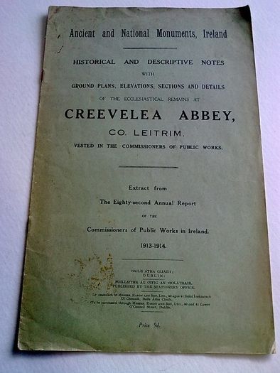 Creevelea Abbey County Leitrim History Plans Elevations