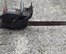 PARKSIDE 117db Petrol Chainsaw, well used but still in very good condition, not tested