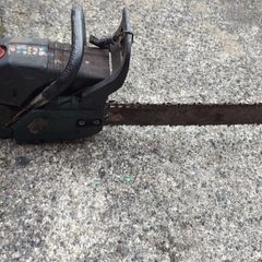 PARKSIDE 117db Petrol Chainsaw, well used but still in very good condition, not tested