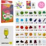 Kids Flash Cards Set Flash Cards for Children Early Learning Flash Cards Flash Cards for Toddlers Age 2-4 Baby Cards for Toddlers 1 2 3 4 years 4 Pack-144pcs Animals Fruits Body Parts & Colors Image 5