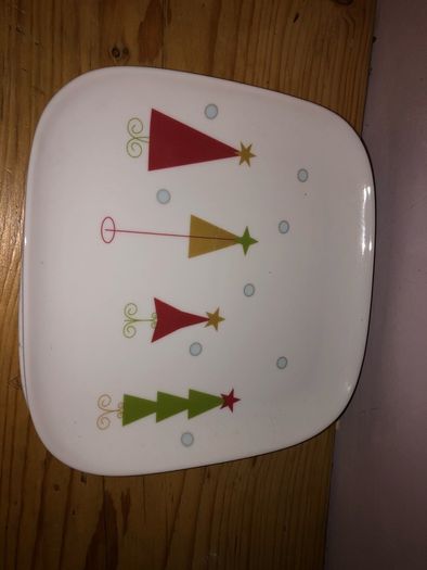 christmas plates