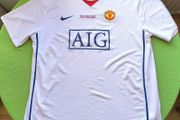 Mint 2008/09 Manchester United "Final Roma" Away Nike Jersey Size 3XL Adults